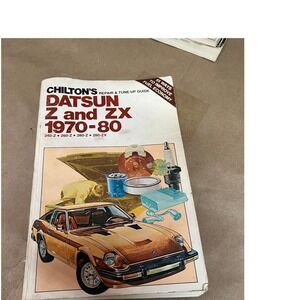 Chilton's Datsun Z and ZX 1970-1980 Repair and Tune up Manual Guide Paperback
